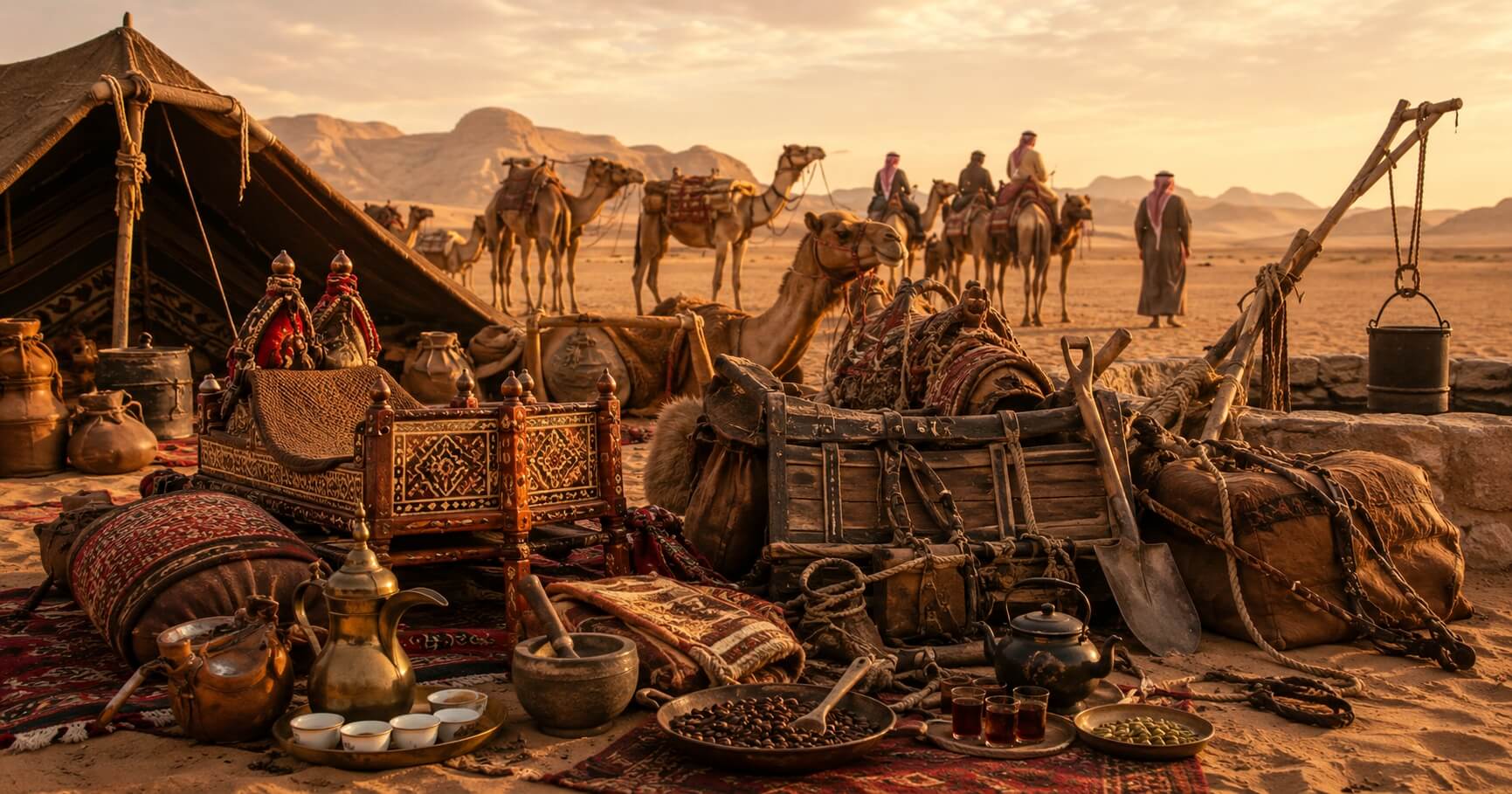 مستلزمات رحلة العقيلات
